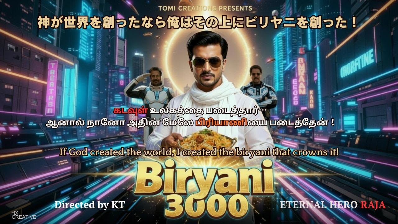 BIRYANI 3000｜史上最もスパイシーなSF映画予告編