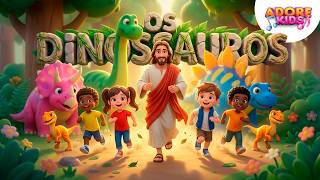 Jesus e os Dinossauros | Música Gospel Infantil
