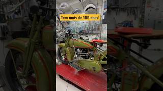 Uma moto com mais de 100 anos #loscondeskustom #harleydavidson