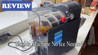 Slushie Machine No Ice Needed Review - See Before You Buy.