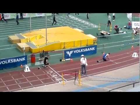 Bartha Dávid Indoor Classic Vienna 2012 ~ 400m - Round 2 - Lane 1