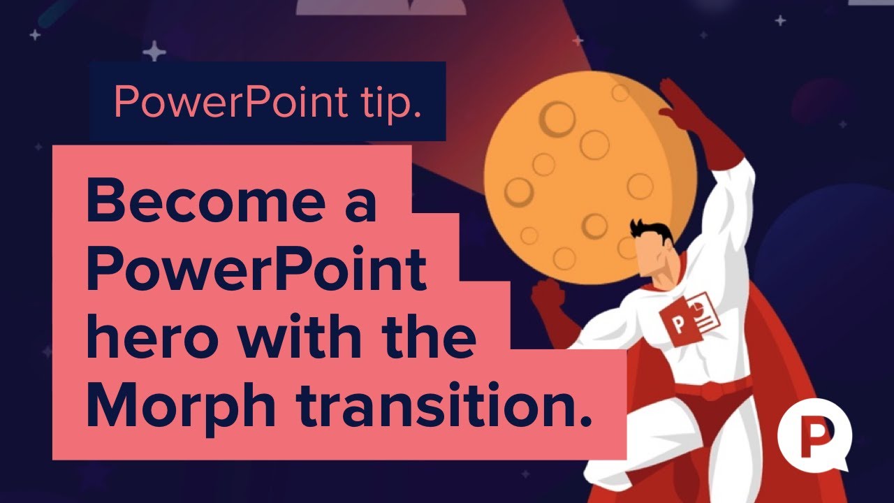 PowerPoint Super Hero with Morph
