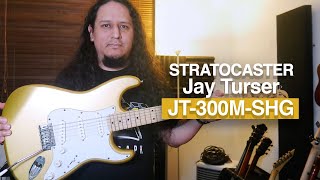 Video thumbnail for Jay turser JT-300M-SHG | La mejor Stratocaster económica | by Carlos Miguel Mendoza