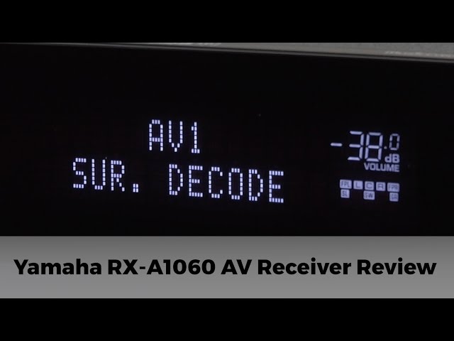 Video Teaser für Yamaha RX-A1060 AV Receiver Review