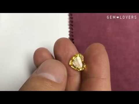 Heart-shaped sapphire 4.07 ct order