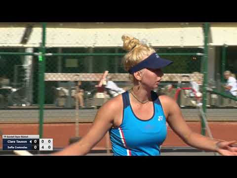 Clara Tauson (#152 WTA) - Sofia Costoulas (#25 ITF Junior), TP/Gardell Open Båstad - Highlights