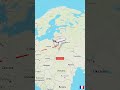 Distance between Paris to Moscow Russia #moscowregion #army #aviation #ukrainerussiaborder