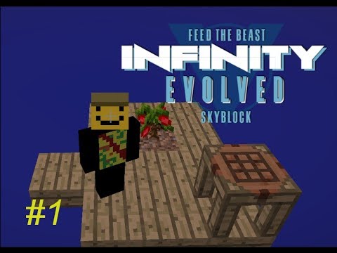 Ein NEUES Modpack beginnt! - MINECRAFT - FTB Infinity Evolved Skyblock #1 (deutsch)