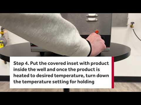 APW Wyott Food Warmer Operation Instructions