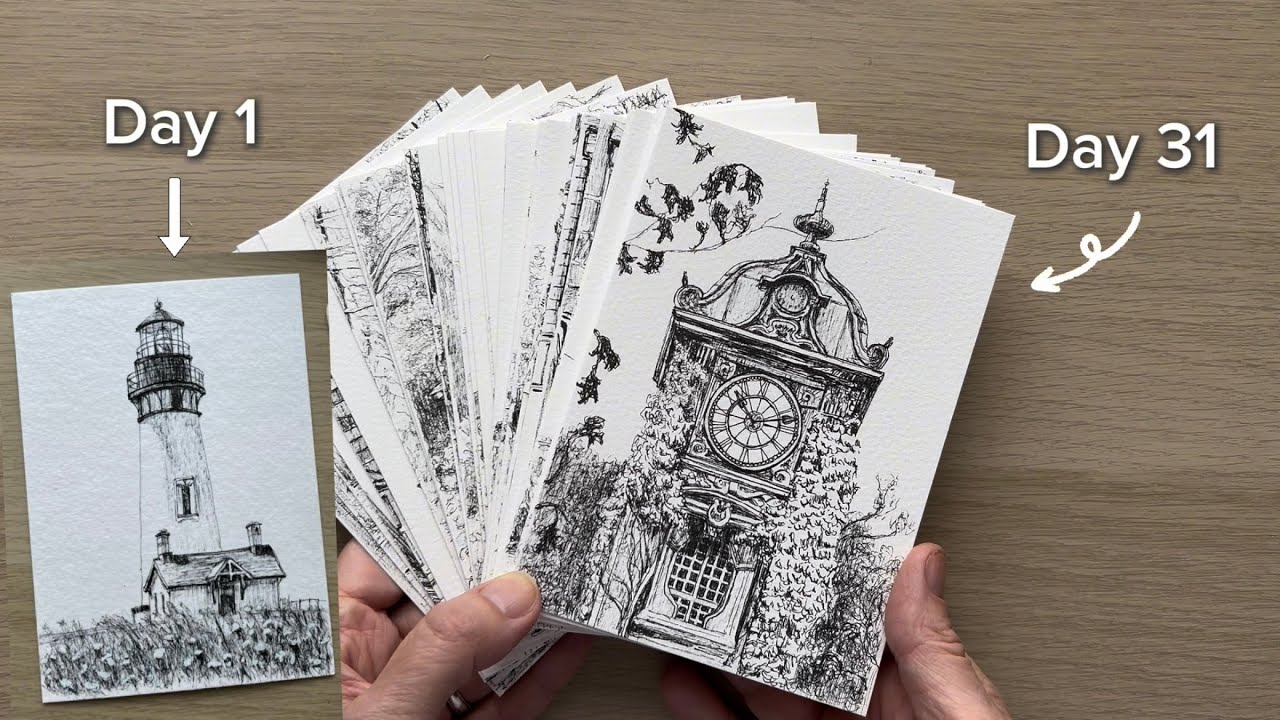 I Drew EVERY DAY for a MONTH (Here's What I Learned)