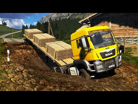 Cars VS Mud Pit #28 | BeamNG.DRIVE