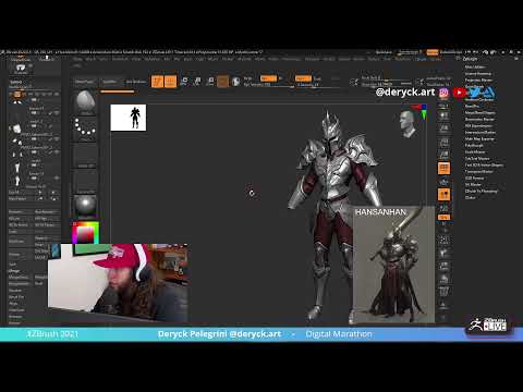 Digital Marathon - Deryck Pelegrini - ZBrush 2022