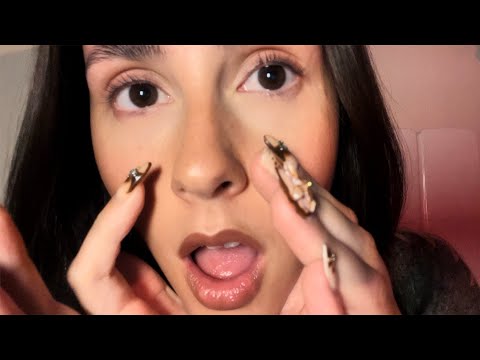 ASMR- Fast anticipatory mouth sounds/spit painting and close ear to ear whispers (Custom for Cody!💘)