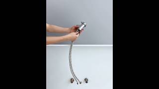 One handle brass basin faucet D40, Crocus series, chrome 104mm a-Five