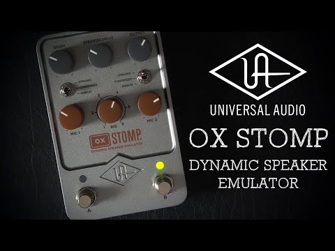 Universal Audio UAFX OX Stomp Dynamic Speaker Emulator (Stereo)