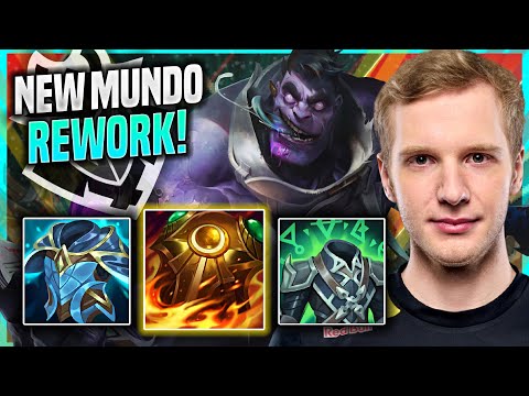 JANKOS NEW MUNDO REWORK JUNGLE GAMEPLAY! - G2 Jankos Plays Dr  Mundo JUNGLE vs Diana! |