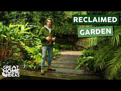 Transforming Overgrown Backyard Into A Stunning Garden | Great Home Ideas