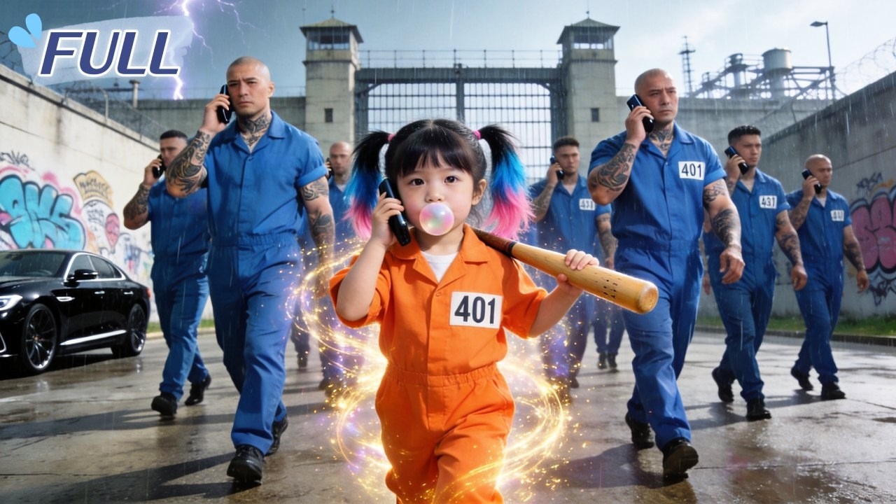 5yo girl—queen of demon prison,calls 999gang bosses to teach her father a lesson&reclaim company!