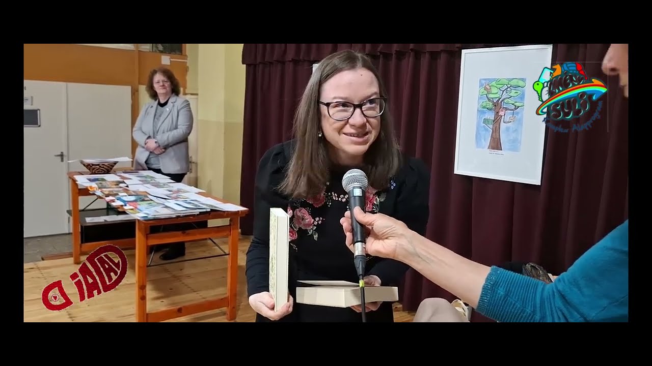 Iskolakönyvtár díjkiosztója Wéber Anikó társaságában 2025.05.13.