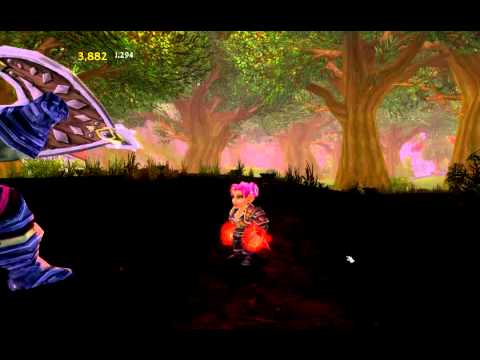 WoW MOP: Gnome Monk Blackout Kick (new animation)