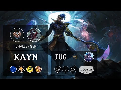 Kayn Jungle vs Sejuani - EUW Challenger Patch 9.24