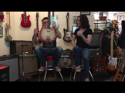 Danelectro Longhorn and 70's shirts