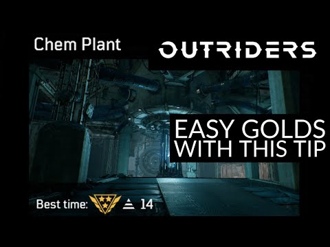 How to Gold Chem Plant at CT15! The Elevator Skip - Outriders