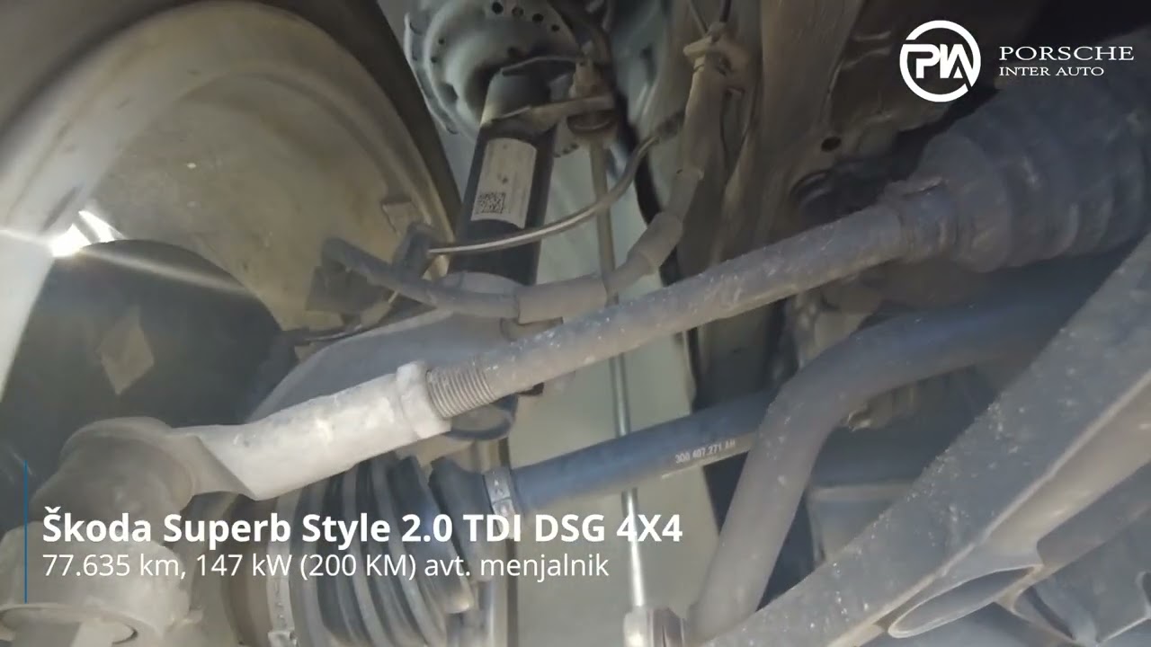 Škoda Superb Style 2.0 TDI DSG 4X4 - SLOVENSKO VOZILO