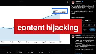I performed an SEO HEIST on a competitor's website