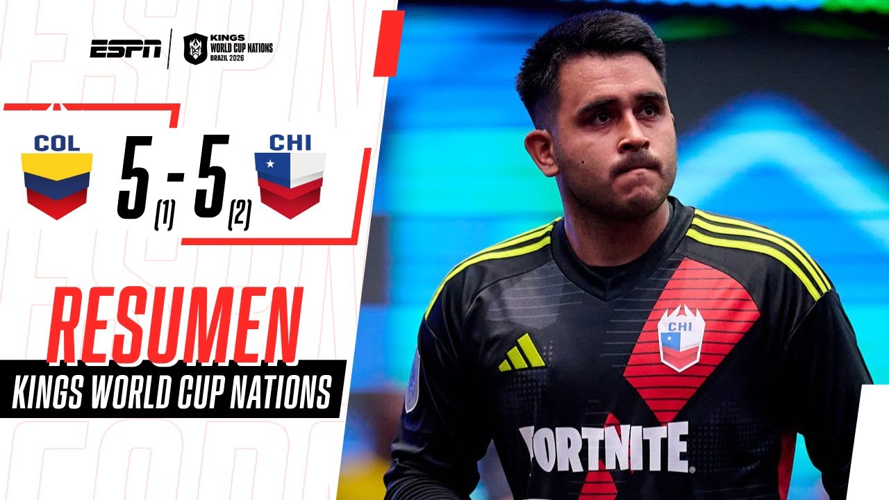 CHILE VENCIÓ A COLOMBIA Y TERMINÓ INVICTO EN LA FASE DE GRUPOS | Colombia 5-5 Chile | RESUMEN