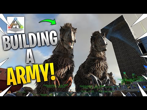 Taming & Breeding A Yutyrannus Army! ARK Lost Island (Ep 1)