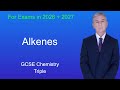 GCSE Chemistry Revision Alkenes Triple