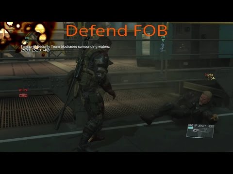 Metal Gear Solid V: The Phantom Pain - Defend FOB