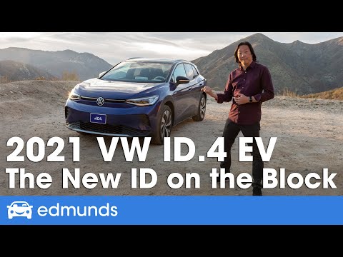 2021 Volkswagen ID.4 Review | VW's New All-Electric SUV | Price, Range, Interior & More