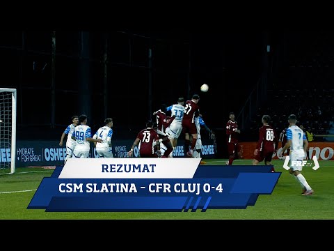 Cupa României Betano, faza grupelor: CSM Slatina – CFR Cluj 0-4 (Rezumat,28.10.25)