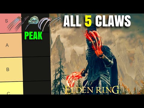 Best Elden Ring Claw? All 5 Claws Ranked! Weapon Tier List Patch 1.16