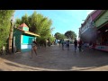 Heading to Hurricane Harbor at Six Flags America ...