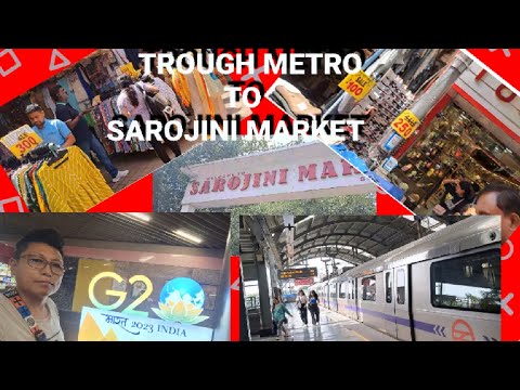"Exploring the Vibrant Treasures of Sarojini Market: A Shopper's Paradise"