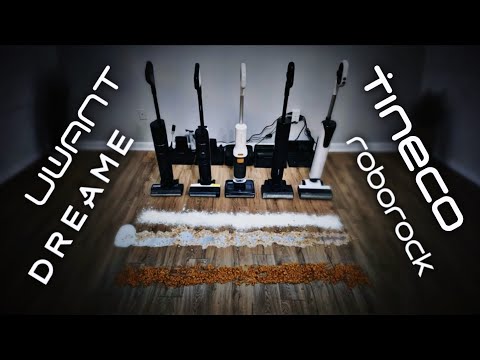 The Ultimate Wet/Dry Vacuum Mop Showdown: UWANT vs. Dreame vs. Tineco vs. Roborock