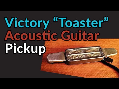 Victory Toaster Acoustic Pickup w/endpin jack image 4
