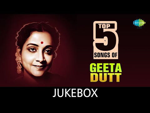 Top 5 Songs Of Geeta Dutt | Ei Mayabi Tithi | Tumi Je Amar | Nishiraat Banka Chand Akashe