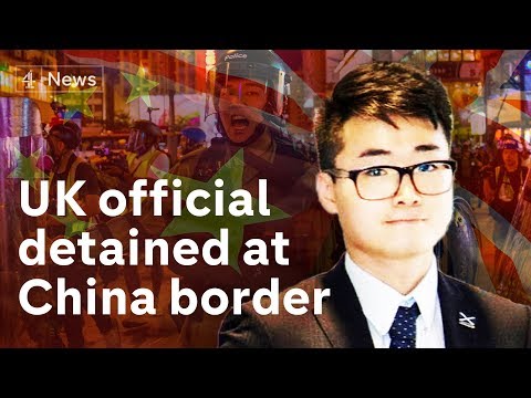 Hong Kong: UK consulate worker detained at China border