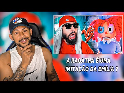 Ragatha (The Amazing Digital Circus) Vs. Mussa - Batalha de Rap | REACT