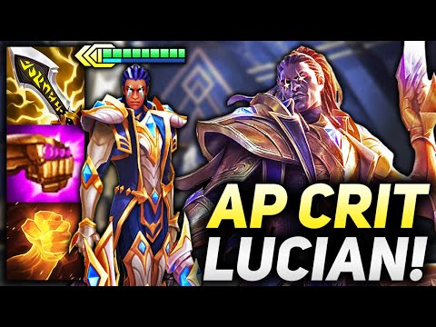 3 STAR LUCIAN CARRY WITH FULL AP CRIT!! | Teamfight Tactics Patch 12.6