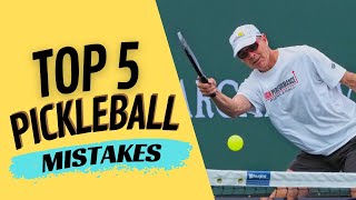 The Top 5 Pickleball Mistakes You Can Repair Overnight