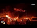 Fire Rages in Rafah After Israeli Strike on Area for Displaced Palestinians | News9 - Video
