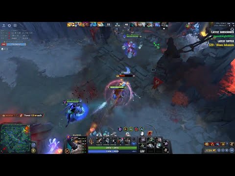 Legendary Ar1se Magnus doing what his student Collapse did at TI10