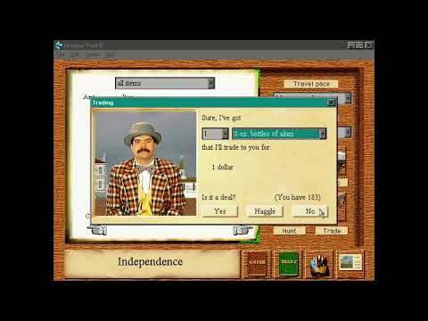 Oregon Trail II: 25th Anniv Ed Longplay (REAL HARDWARE) Independence to Wilamette Valley 1940