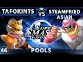SSS 46 Tafokints Fox Vs Steam Fried Asian Falcon SSBM Pools Smash Melee