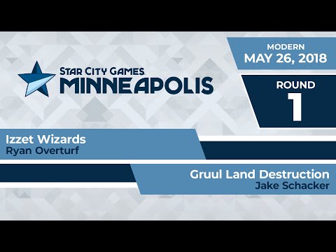 SCGMINN: Round 1 - Ryan Overturf vs Jake Schacker | Modern